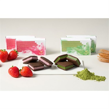 「Minimal」チョコレートサンドクッキー
（VD限定商品）（2種各4個入）※お届け日のご指定がない場合は【2/5～14のいずれか】にお届けいたします。