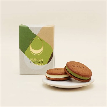 「DariK」カカオサンドクッキー2枚入り
（ホワイト・抹茶）※お届け日のご指定がない場合は【2/5～14のいずれか】にお届けいたします。