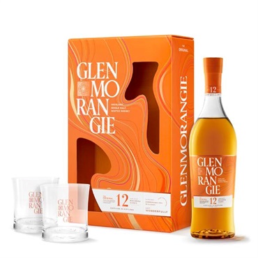 「グレンモーレンジィ」オリジナル 12年 グラス付きギフトボックス