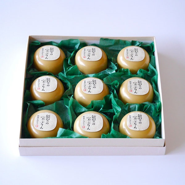 《能登応援》「森八」能登の宝ぷりん(能登かぼちゃ)９個入【おまとめ便対象】※2026/4/23(木)賞味期限の商品でご用意いたします。