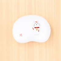 《能登応援》「まめや金澤萬久」有機大豆の炒り豆　能登塩キャラメル(豆箱入り) 絵柄：5種類【おまとめ便対象】(招き猫)