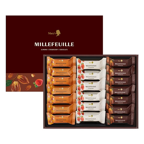 ｢メリーチョコレート｣ミルフィーユ(20個入)