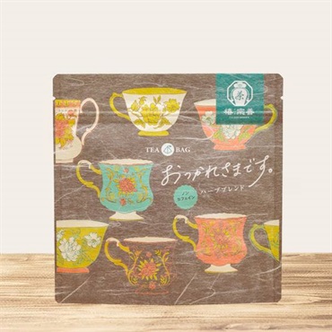 「椿宗善」TEA BAG〈ノンカフェイン〉おつかれさまです。(ハーブブレンド)【おまとめ便対象】